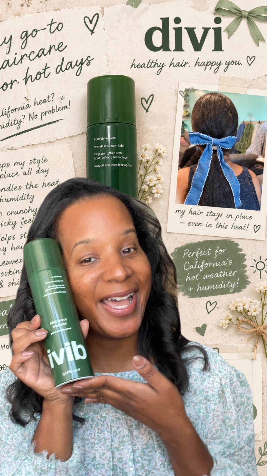 Obsessed with this hairspray by divi!! 💚
@Divi Official