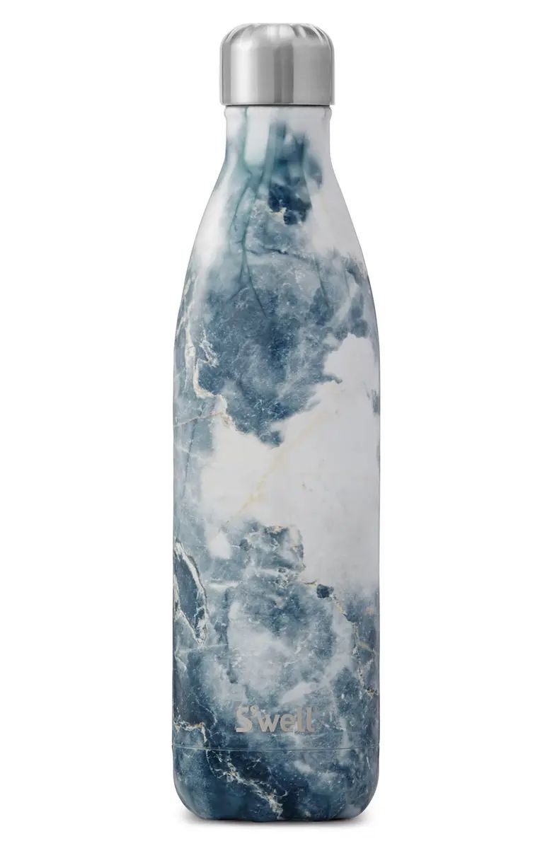 Elements Collection Blue Granite Insulated Stainless Steel Water Bottle | Nordstrom