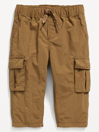 Unisex Functional-Drawstring Utility Cargo Pants for Baby | Old Navy (US)