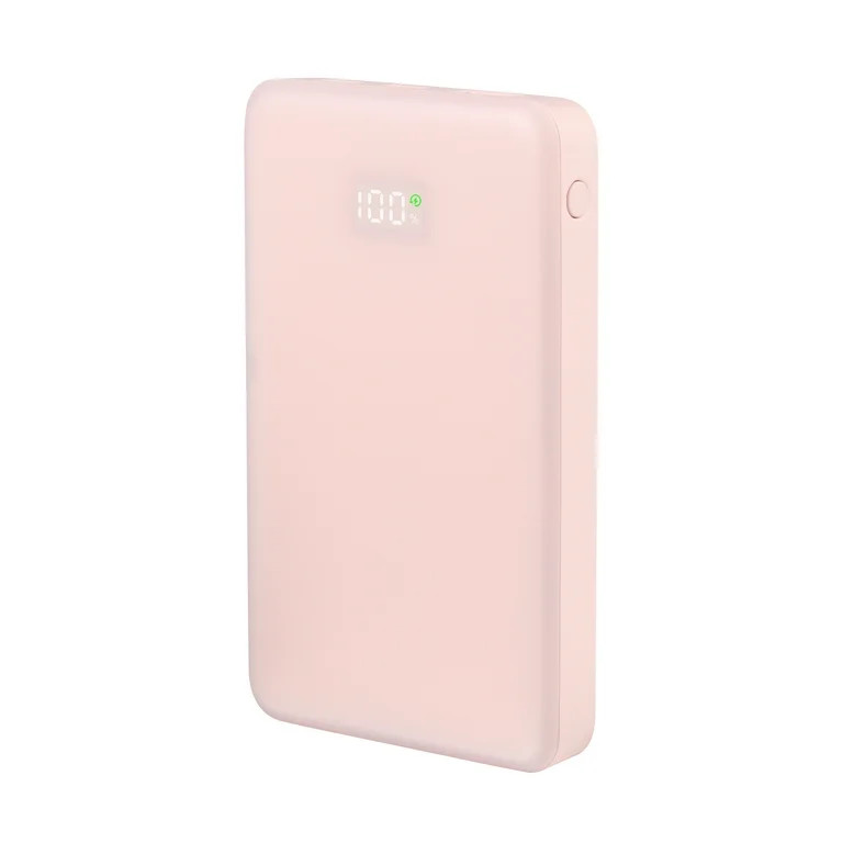 onn 10,000 mAh Portable Power Bank with Fast Charging Output (20W), Dual USB-C ports, USB port, L... | Walmart (US)