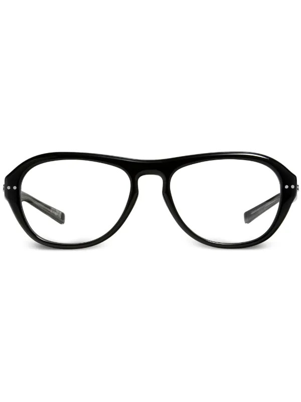 Gentle Monster Oaa 01 round-frame Glasses | Black | FARFETCH AU | Farfetch Global