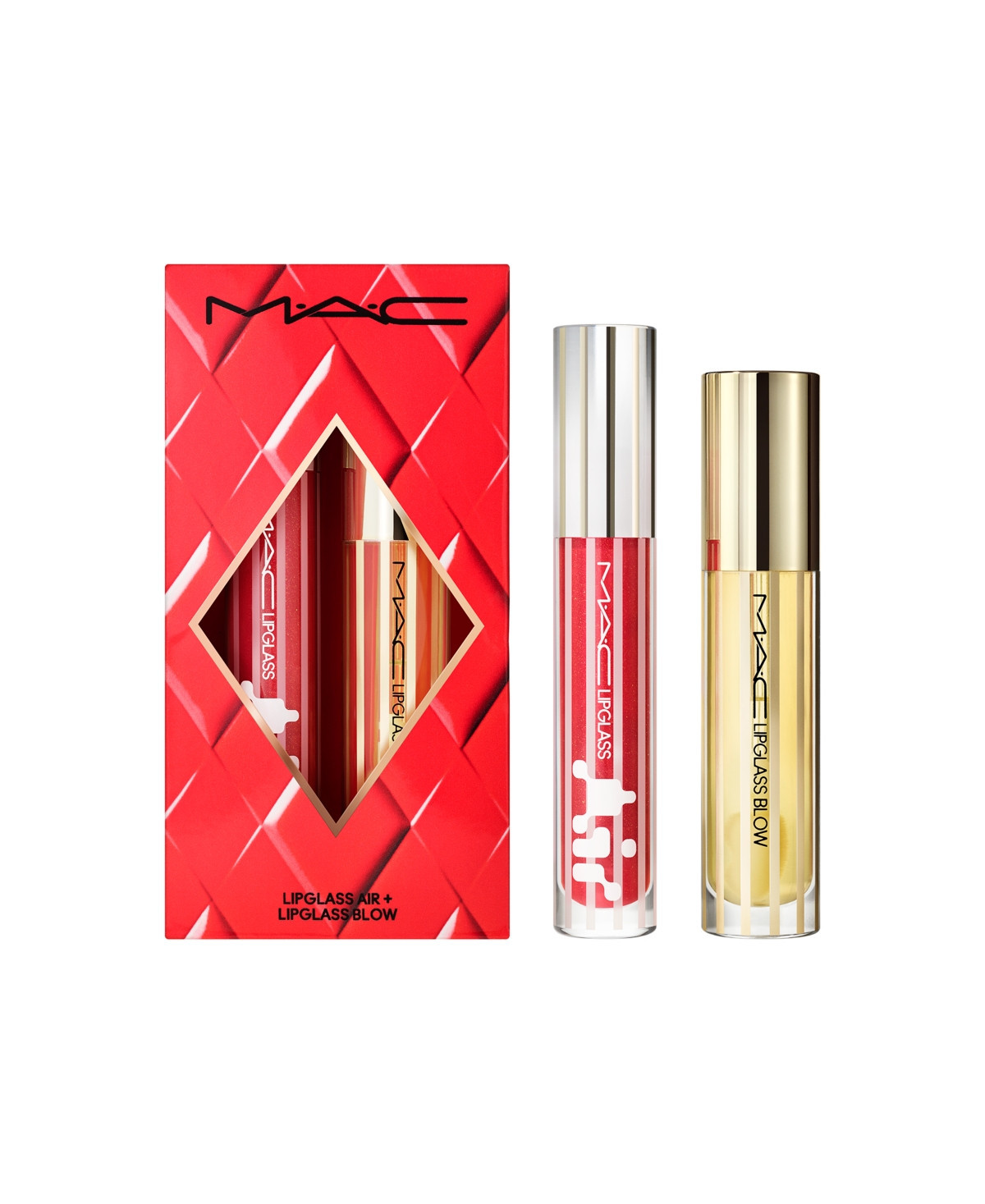 Mac 2-Pc. Blowing Air Kisses Glossy Lip Makeup Gift Set | Macy's