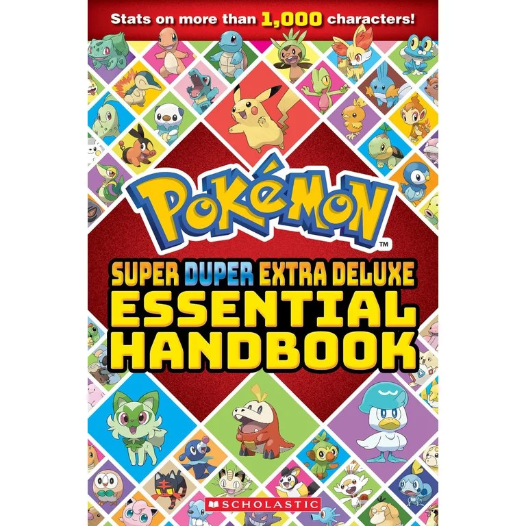 Super Duper Extra Deluxe Essential Handbook (Pok\u00e9mon) (Paperback) | Walmart (US)