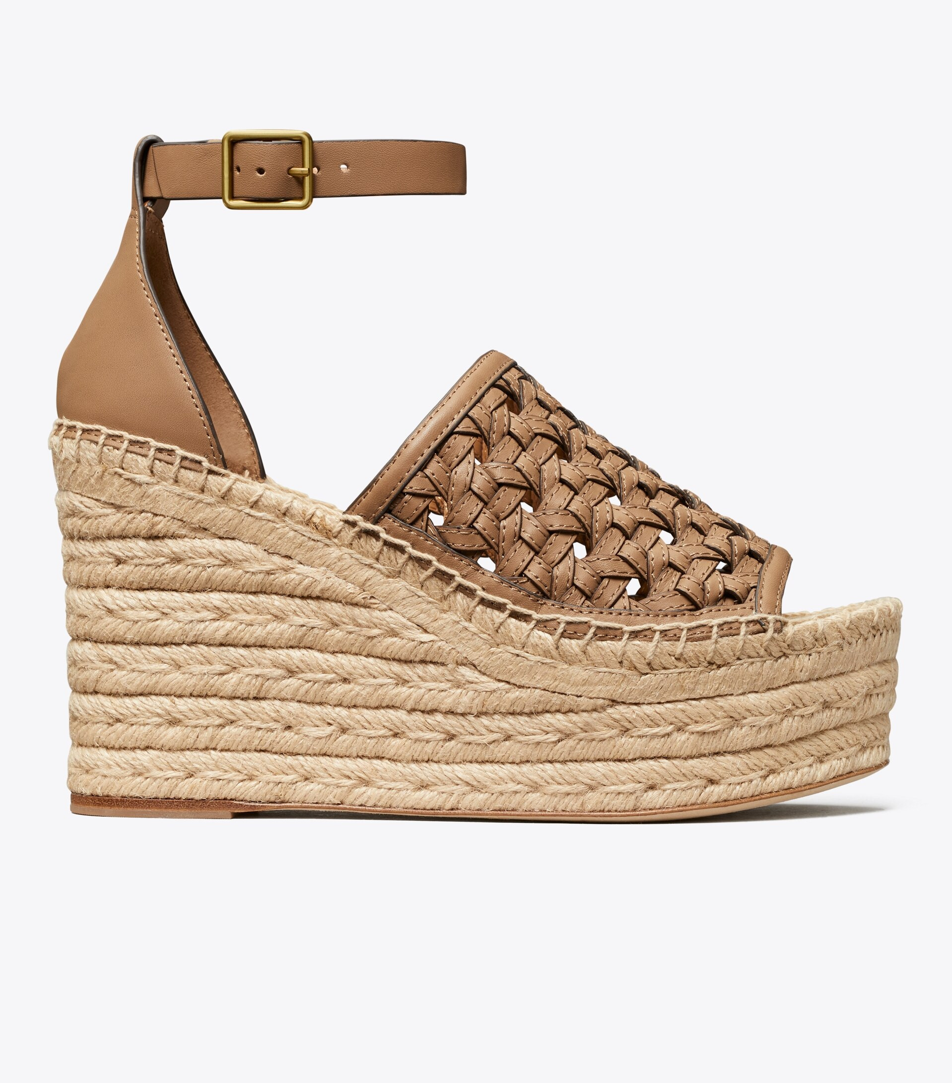 Basket-Weave Espadrille Wedge | Tory Burch (US)