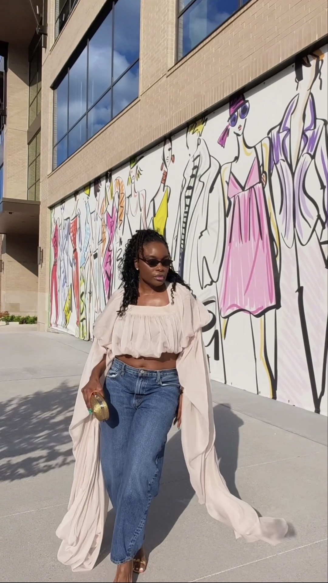 Sorry for the delay in construction, y’all. 🤭🚧...Like, Follow, Share

👚: @shopakira 
👖: @agolde 
👠: @stevemadden 
👜: @sheinofficial 

Unwrapping Gift #2: the @hoverair_global Pro Max

#WhatIWore 
#SincerelyGerine
#TheLookStrategist

#LTKootd #LTKOver40 #LTKgrwm