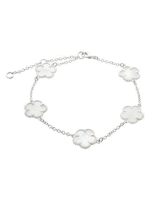 Clover Mother-Of-Pearl Charm Bracelet | Saks Fifth Avenue OFF 5TH