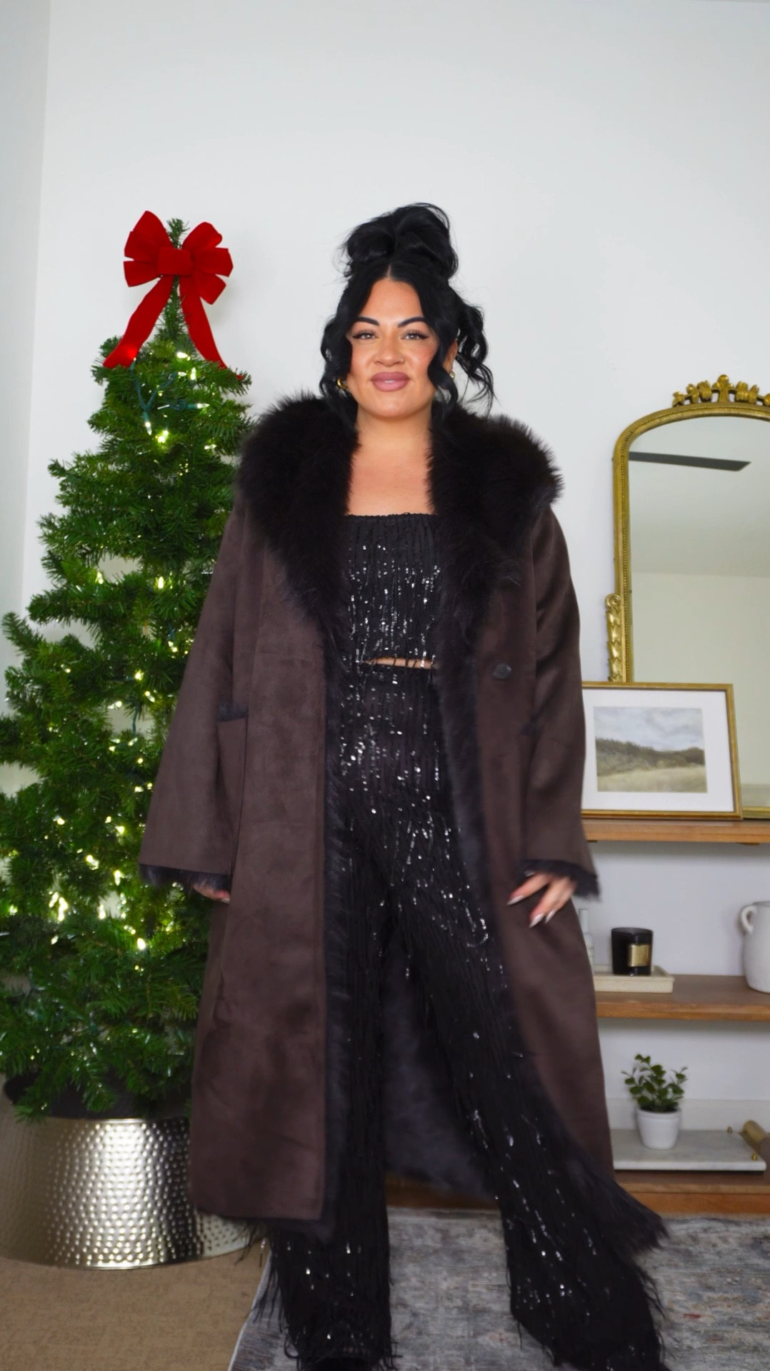 size xl in all victoria’s secret, size large in the abercrombie coat and walmart blazer and size 0 in the torrid coat! 

#LTKHoliday #LTKgrwm #LTKMidsize