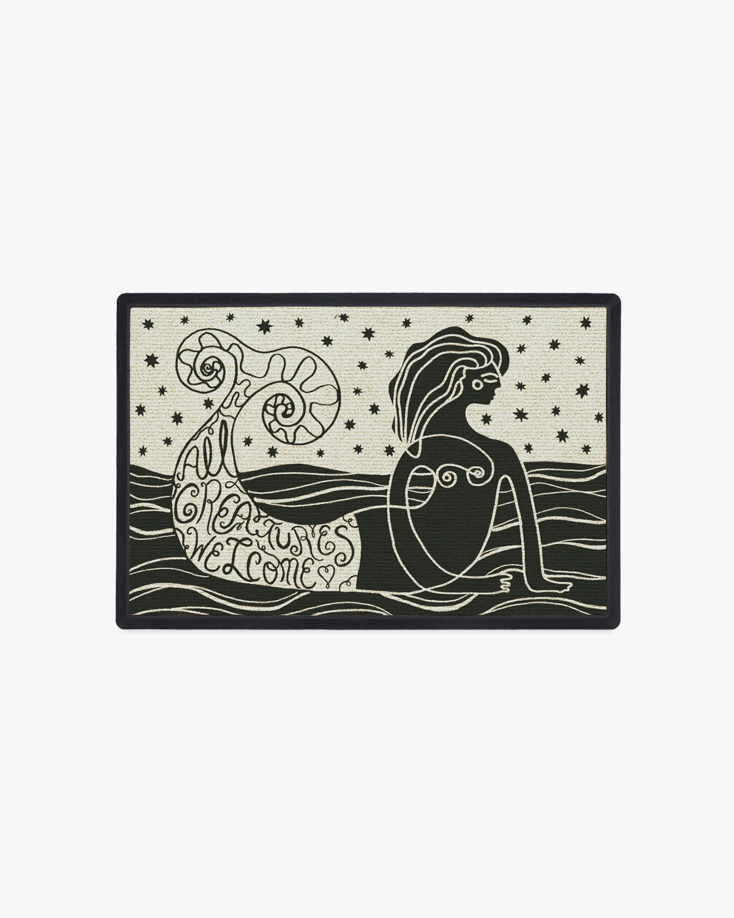 Justina Blakeney All Creatures Welcome Doormat | Ruggable | Ruggable
