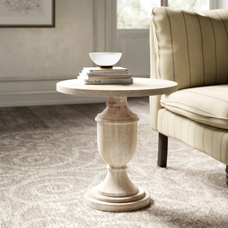 Dudley Pedestal End Table | Wayfair North America
