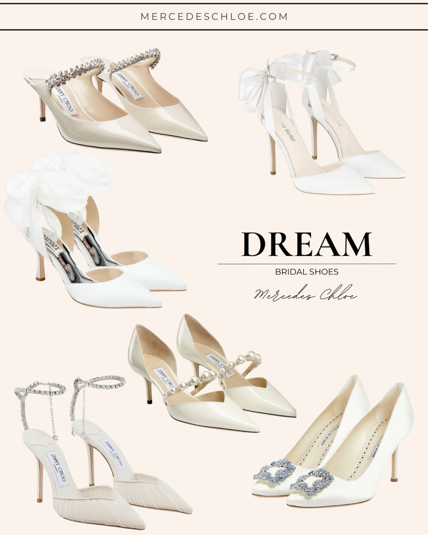 The wedding edit continues. Dream wedding shoes including Jimmy choo, Manolo Blahnik, and Badgley Mischka. Which ones are your favorite? 

#LTKStyleTip #LTKWedding #LTKSeasonal