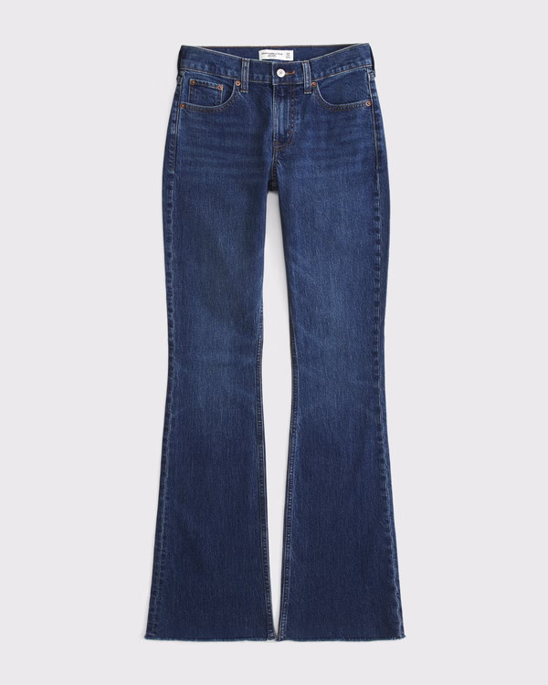 Mid Rise Bootcut Jean | Abercrombie & Fitch (US)