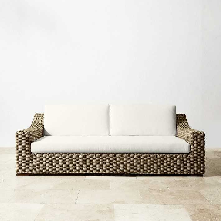San Clemente Outdoor Sofa (90.5") | Williams-Sonoma