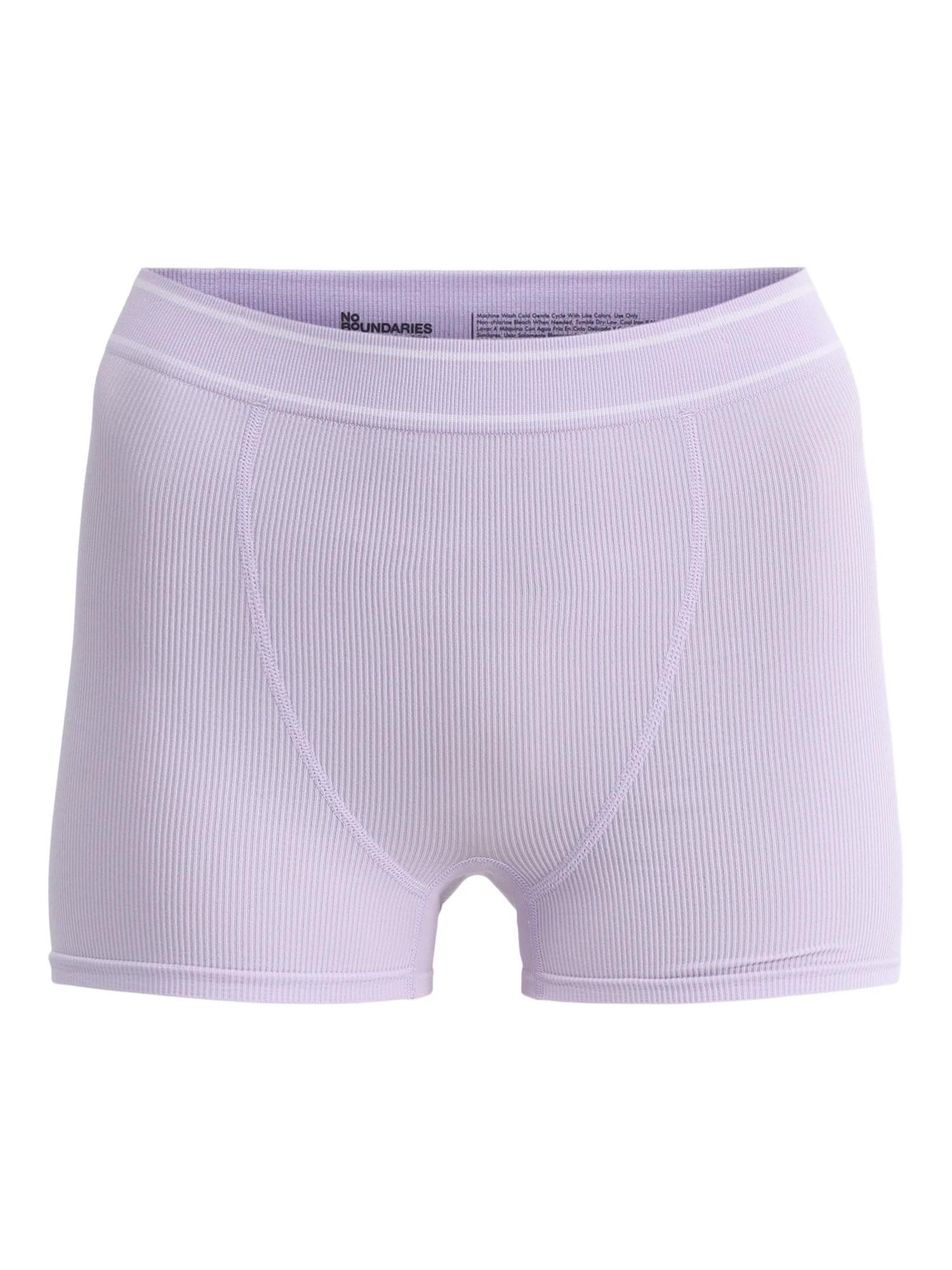 No Boundaries Seamless High Waist Boyshort Panties, Women's and Women's Plus | Walmart (US)
