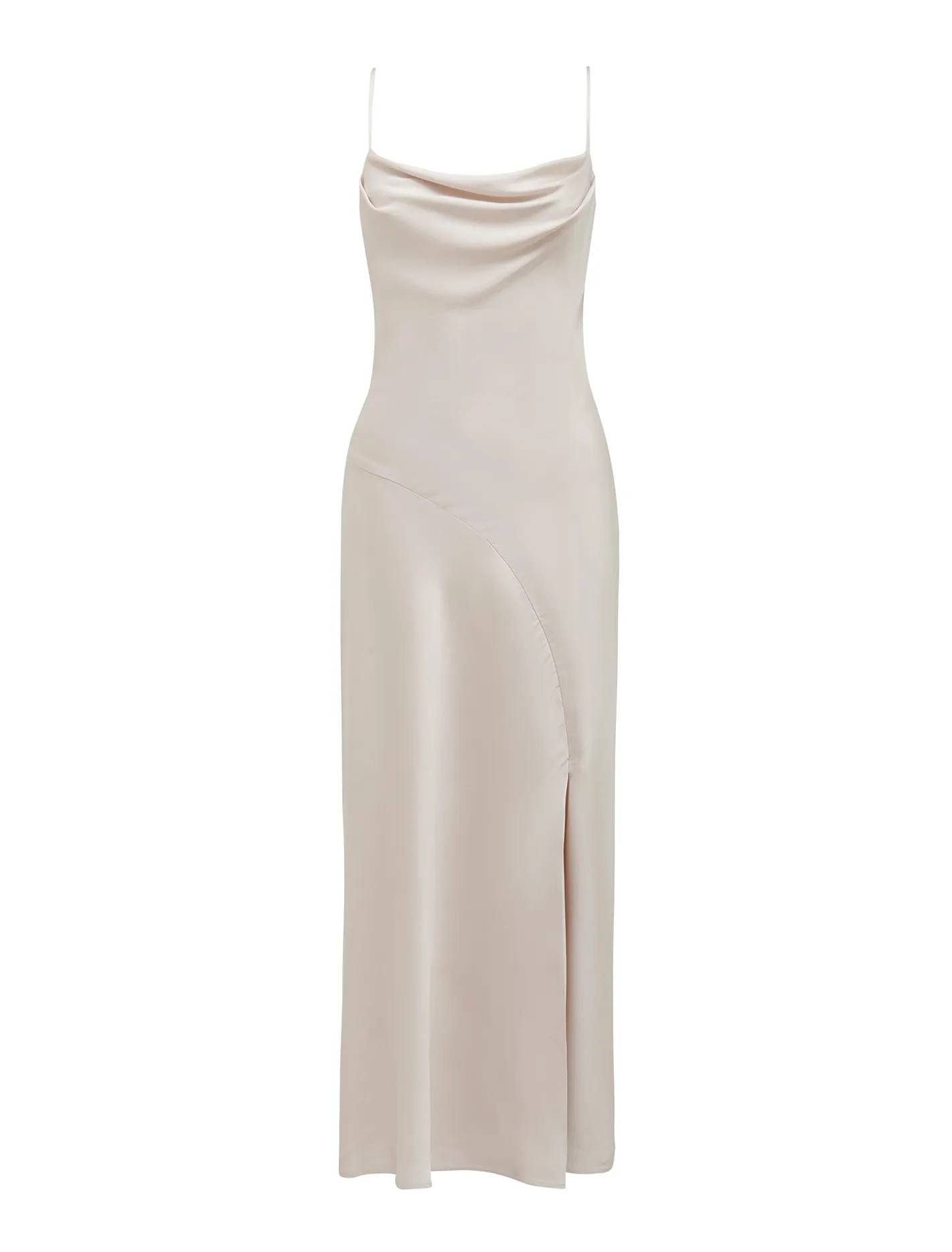 Opal Bias Cowl Satin Midi Dress | Forever New (UK & IE)