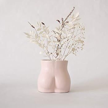 BASE ROOTS Body Flower Vase, Vases for Decor, Modern Boho Chic Home Decor, Small Accent Piece for... | Amazon (US)