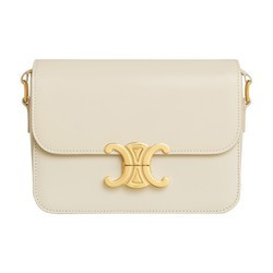 Teen Triomphe Bag in Shiny Calfskin - CELINE | 24S (APAC/EU)