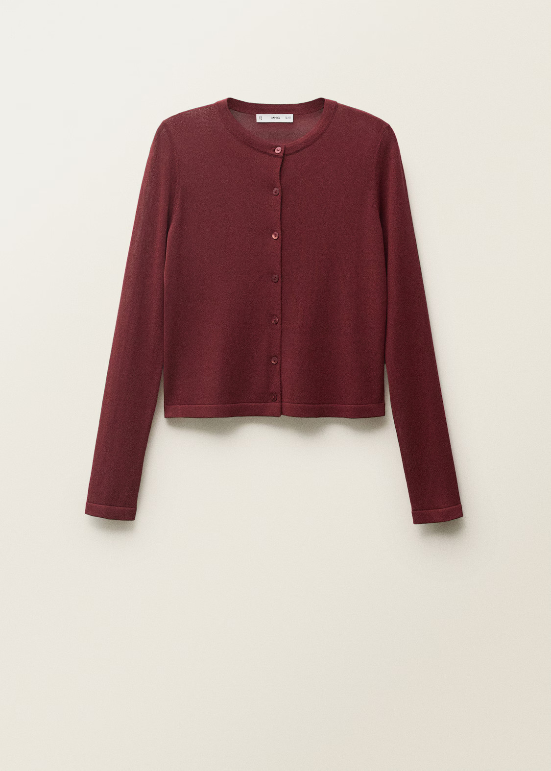Fine-knit straight-fit cardigan - Women | MANGO United Kingdom | MANGO (UK)
