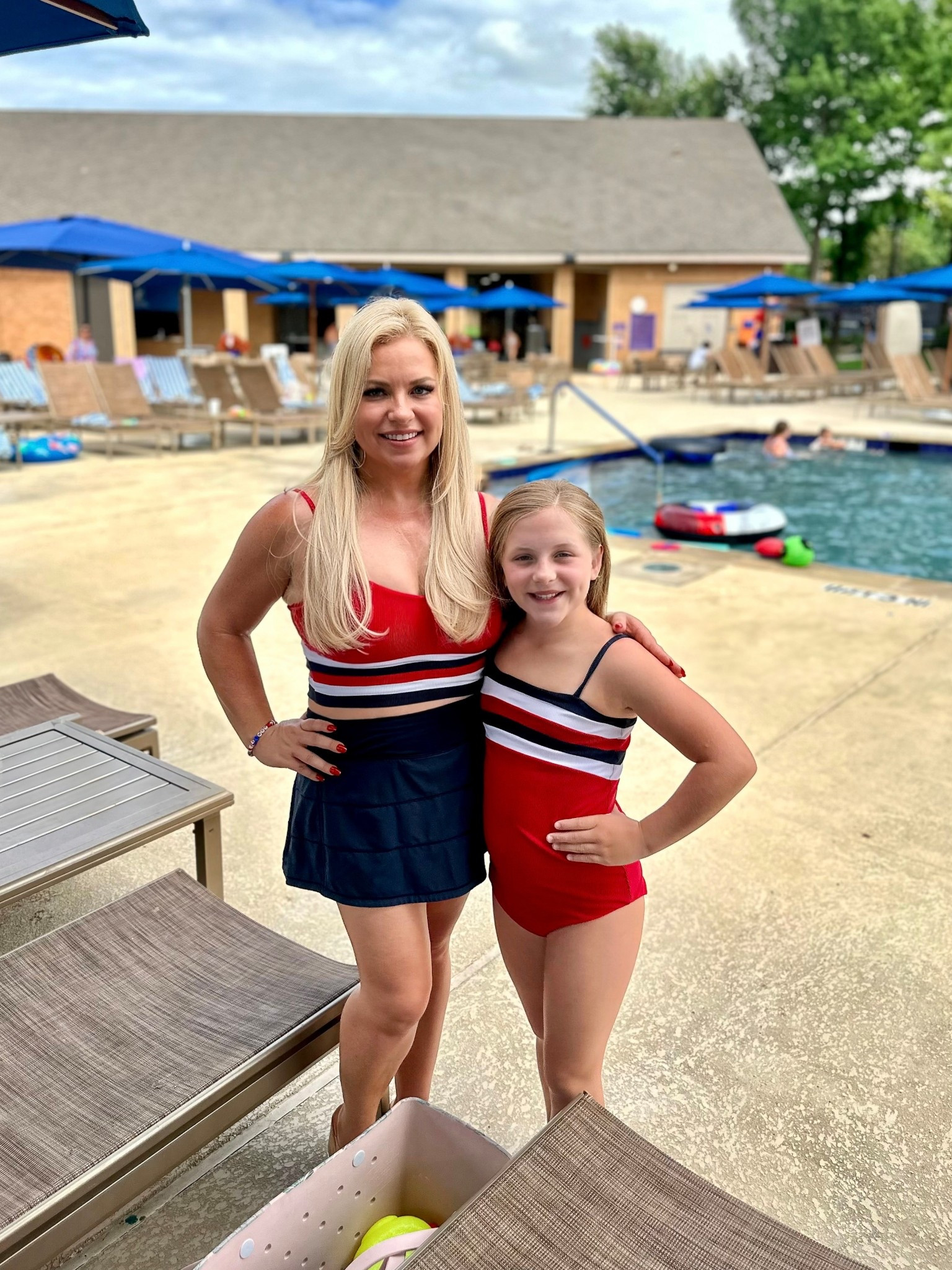 🇺🇸Americana mom and me matching swimsuits.

#LTKSeasonal #LTKSwim #LTKKids