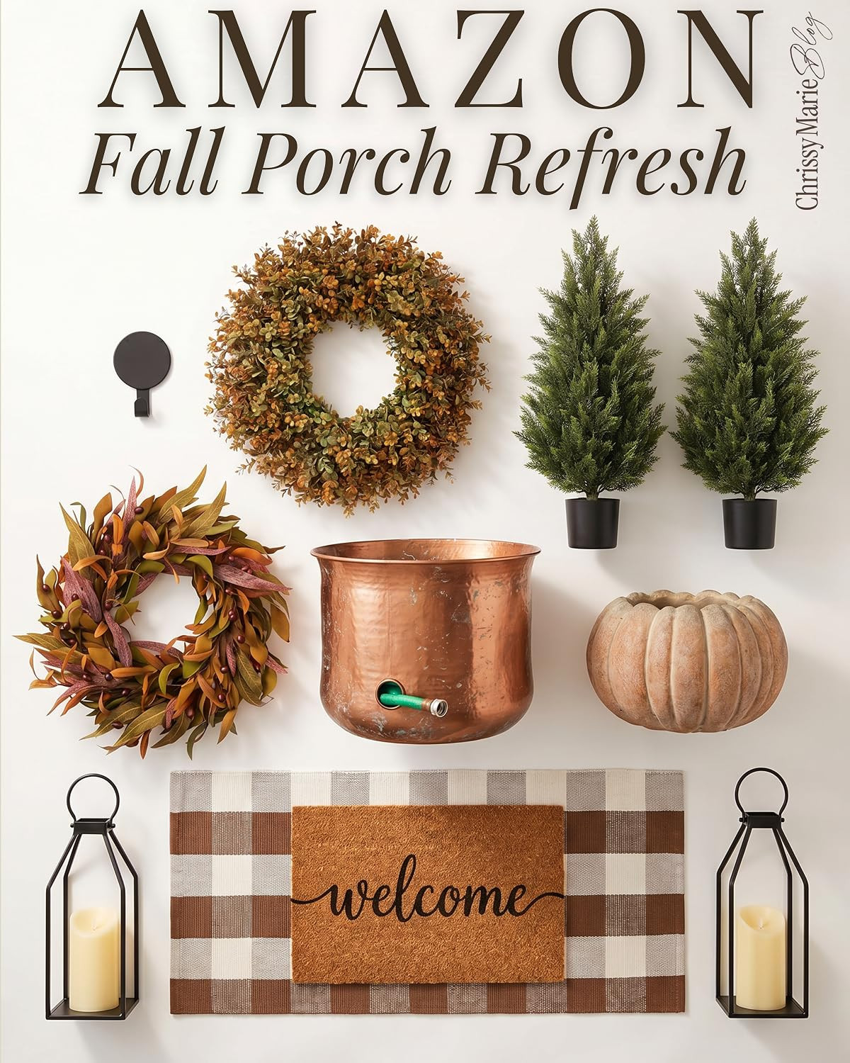 Fall porch refresh finds that make the front door look like you had a whole plan — without actually turning it into a weekend project. A few cozy layers, seasonal touches, and suddenly the porch is carrying the house. 

 #LTKmomlife #LTKSeasonal #LTKHome