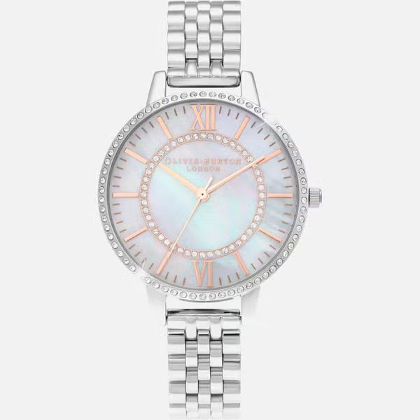 Olivia Burton Women's Wonderland Watch - White & Silver | Mybag.com (Global) 