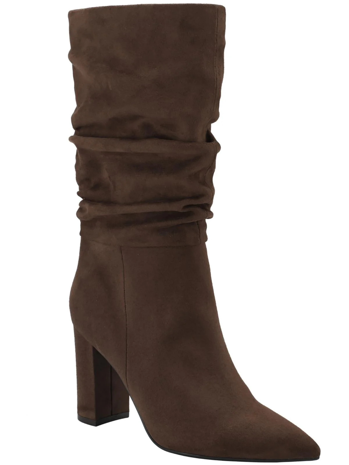 Galley Womens Faux Suede Slouchy Mid-Calf Boots | Shop Simon