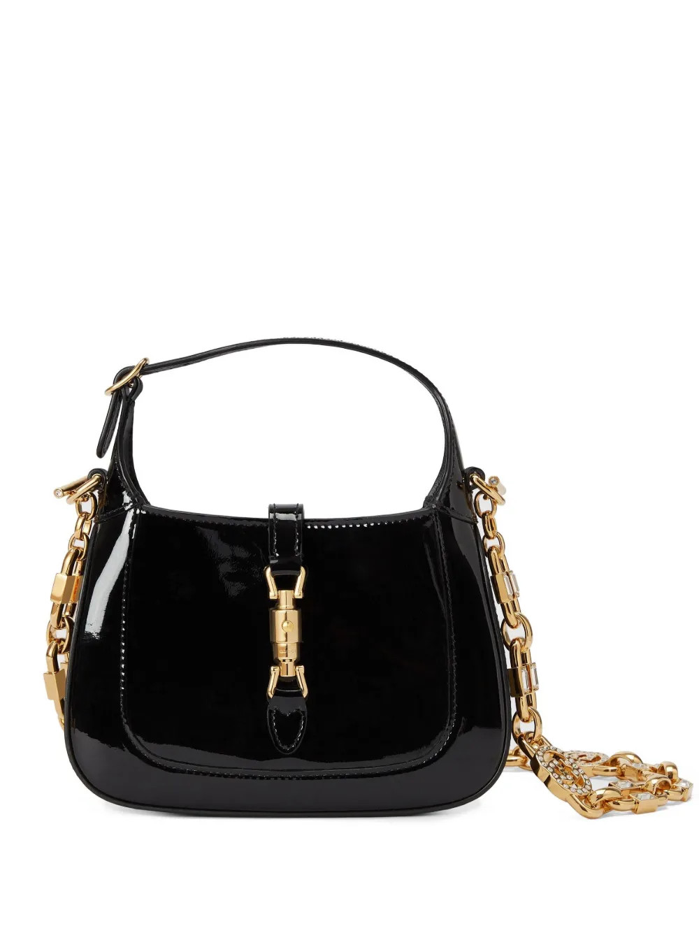 Gucci Mini Jackie 1961 Shoulder Bag | Black | FARFETCH PT | Farfetch Global