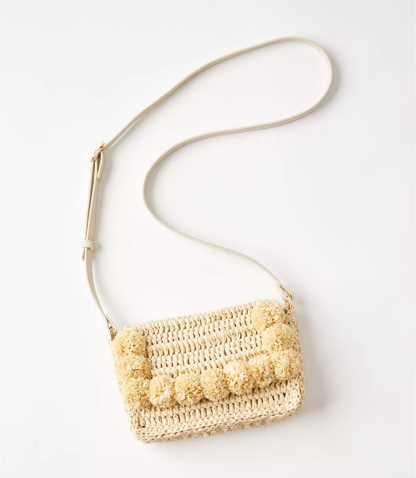 Pom Pom Crossbody Bag | LOFT