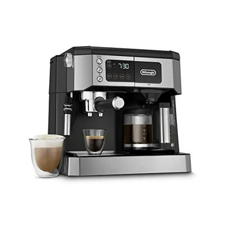 De'Longhi All-in-One Combination Coffee Maker & Espresso Machine + Advanced Adjustable Milk Frother  | Walmart (US)