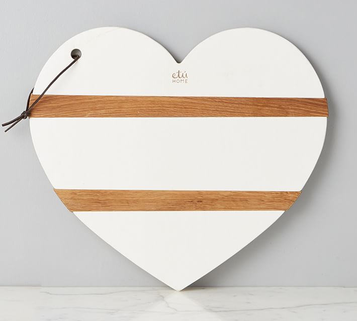 Heart Shaped Reclaimed Wood Cheese Boards | Pottery Barn | Pottery Barn (US)