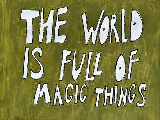 The World is Full of Magic Things by Virginia Chamlee | Artfully Walls
