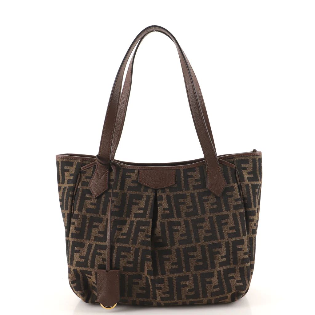 Fendi Grande Shopping Bag Zucca Canvas Brown 17050756 | Rebag