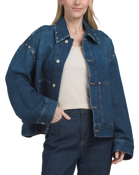 Cropped Denim Jacket | TJ Maxx