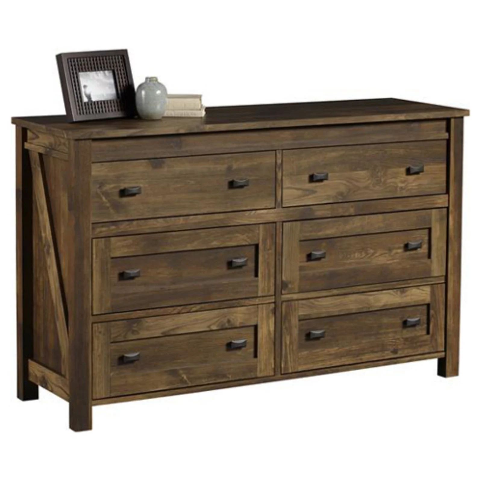 Altra Furniture Farmington 6 Drawer Dresser - Walmart.com | Walmart (US)