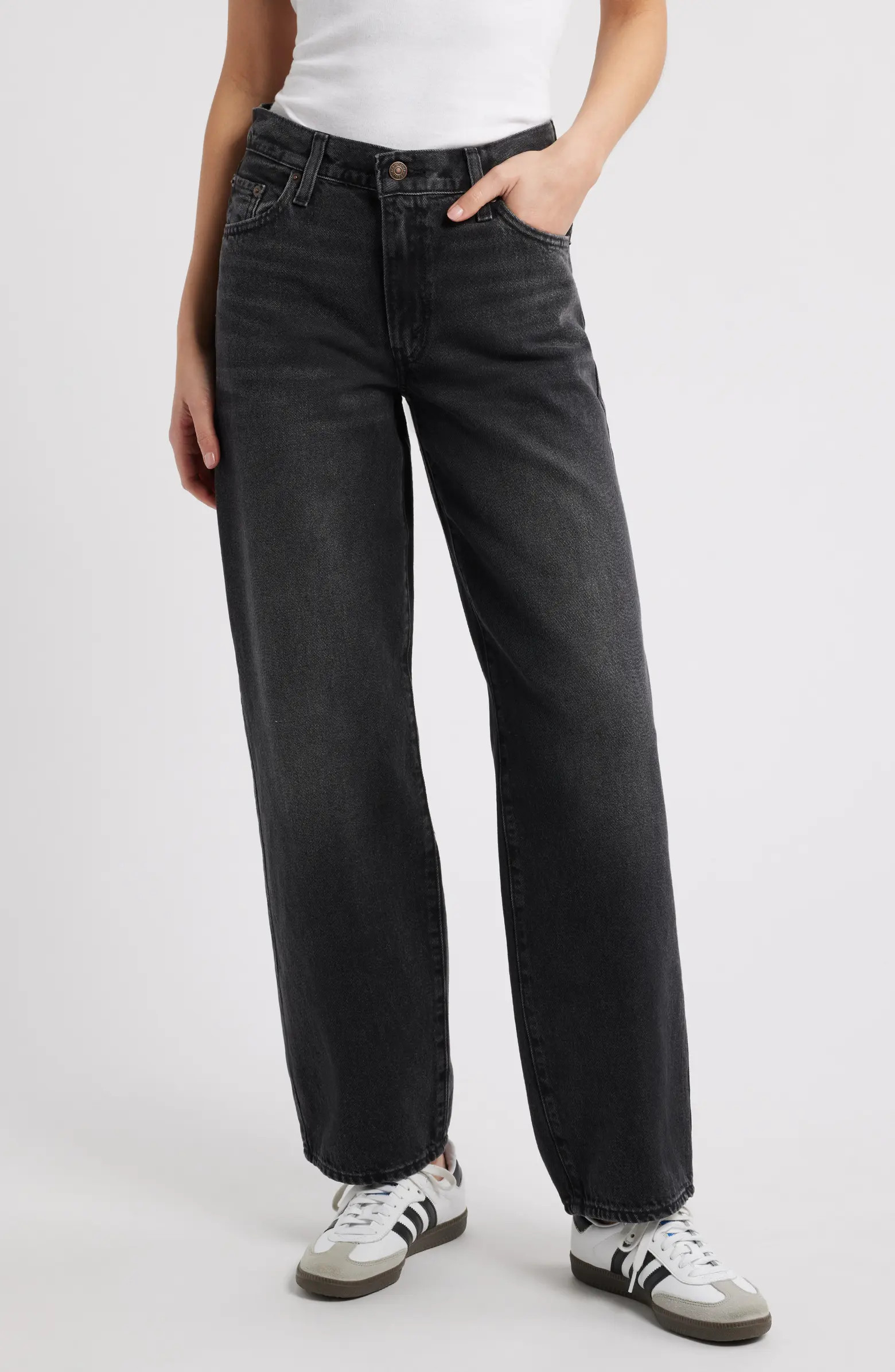 Baggy Dad Straight Leg Jeans | Nordstrom