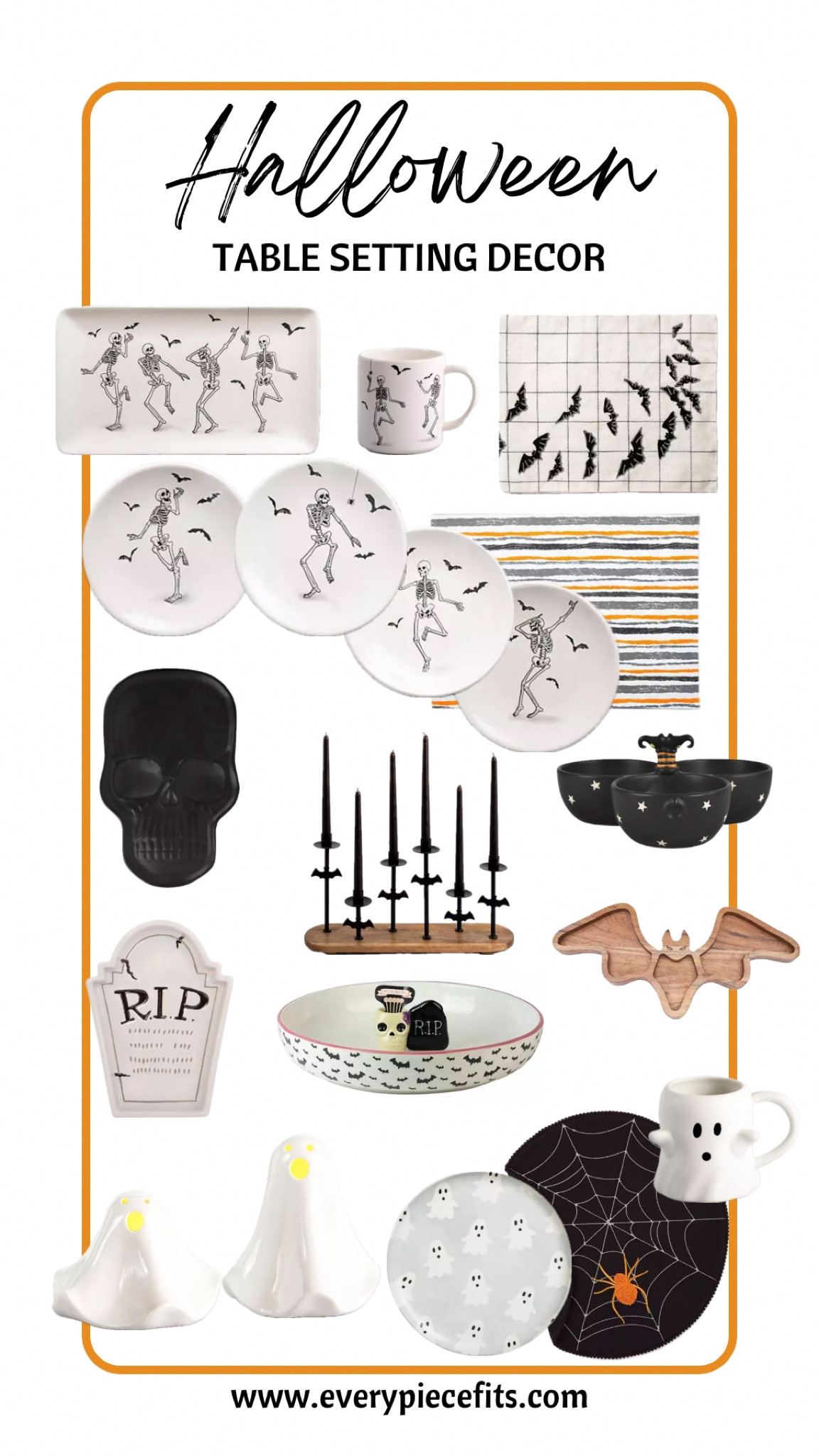 💀Halloween Decor 💀 These are some super cute Halloween items for hosting a dinner or party this spooky season. Everything is on sale!

#everypiecefits

#LTKsalealert #LTKHalloween #LTKhome