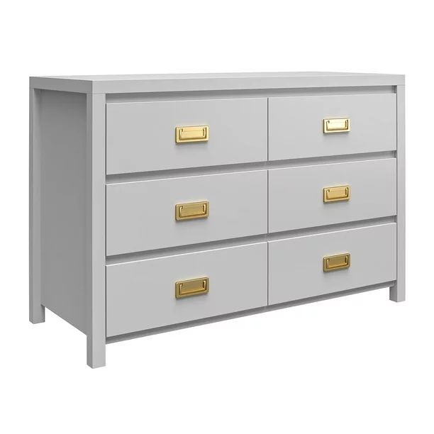 Little Seeds Monarch Hill Haven 6 Drawer Kids’ Dresser, Dove Gray - Walmart.com | Walmart (US)