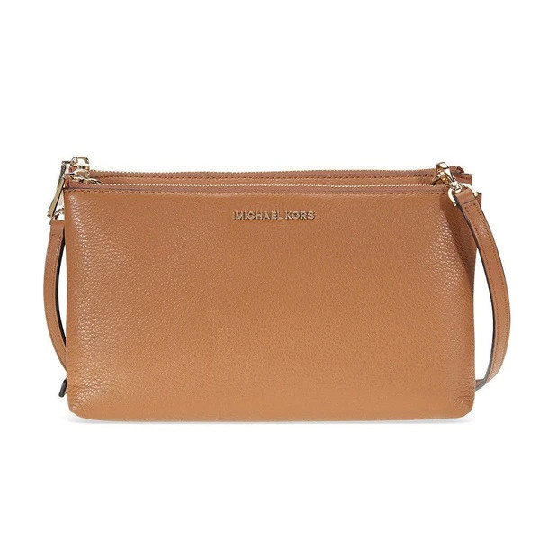 Michael Kors Adele Double Zip Acorn Crossbody Handbag | Bed Bath & Beyond