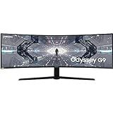 SAMSUNG 49-inch Odyssey G9 Gaming Monitor | QHD, 240hz, 1000R Curved, QLED, NVIDIA G-SYNC & FreeS... | Amazon (US)