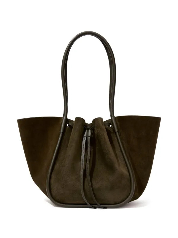 bolso shopper grande fruncido | Farfetch Global