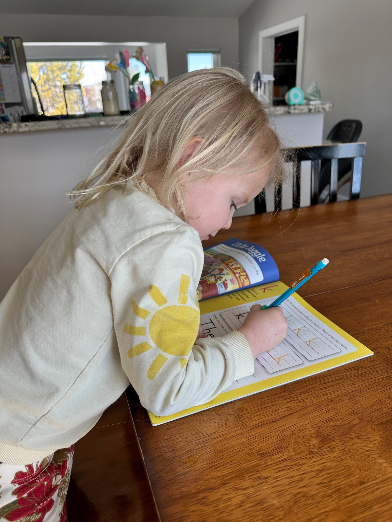Wearing our favorite sunny rainbow sweater while we do some homeschool preschool work. Such a fun sweater for spring.
#LTKKids #LTKSpringSale #LTKSeasonal

#LTKParties #LTKSaleAlert #LTKFindsUnder50

#LTKFamily #LTKTravel #LTKBaby