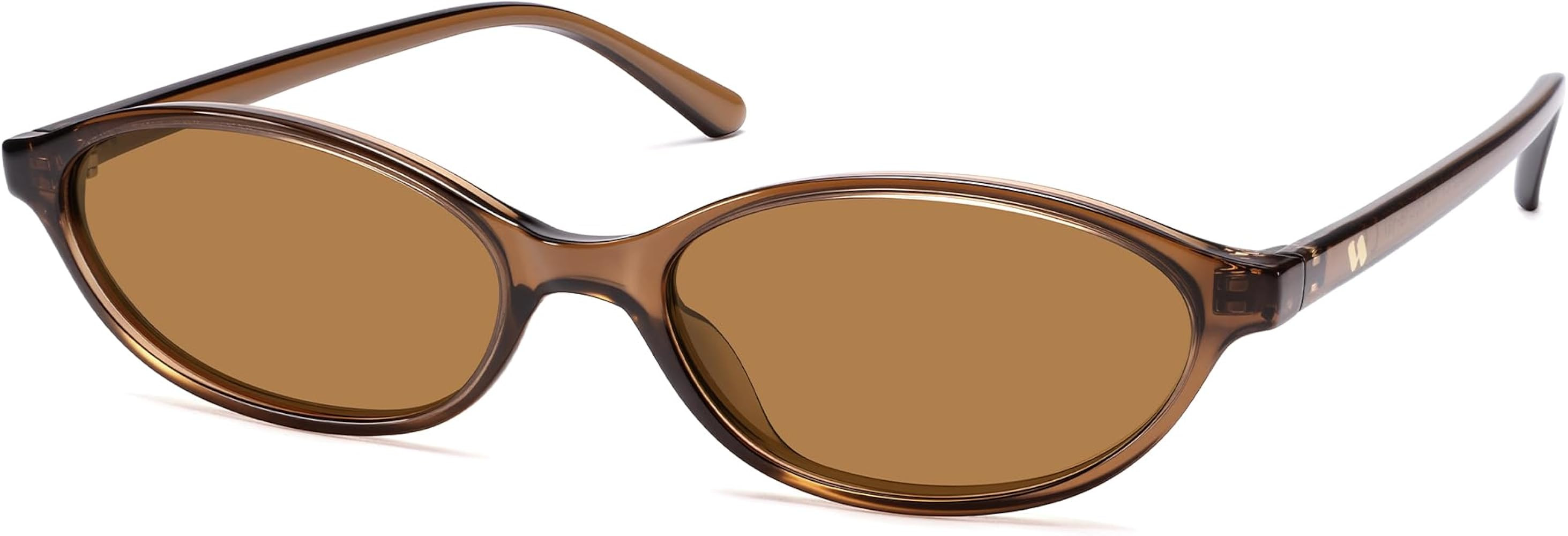 Polarized Retro Oval Sunglasses for Women Y2k 2000s Cateye AR82382 | Amazon (US)