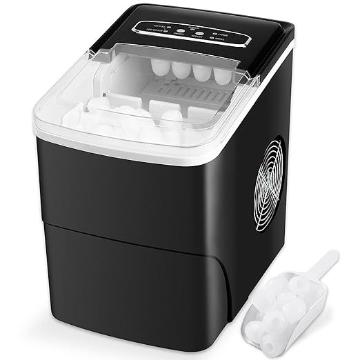 Ice Maker Portable Ice Maker Countertop Ice Maker Machine for Home/Office/Camping/Mini/Small/Tabl... | Amazon (US)