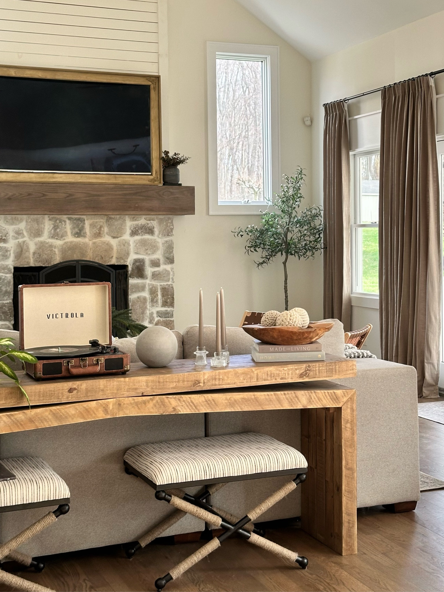 My console table is currently 20% off with code SAVE 
I have the brown color 

#LTKsalealert #LTKhome