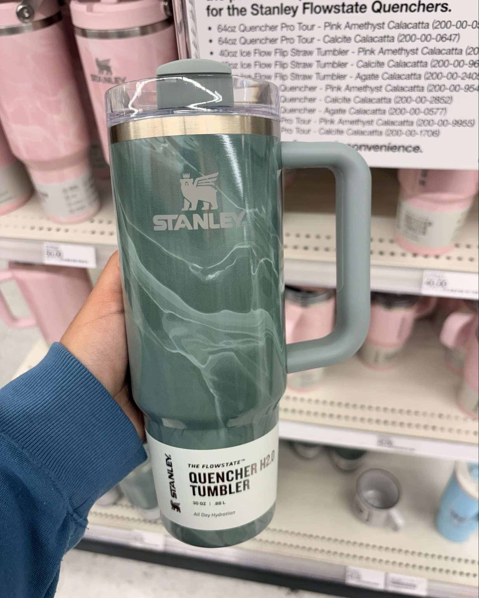 New Stanley Release at Target! 😍  I like all three colors! 

#tumbler #waterbottle #stanleytumbler #pink #green #white #marbled #tumblers #giftideas #target #targetfinds

#LTKmomlife #LTKGiftGuide #LTKHoliday