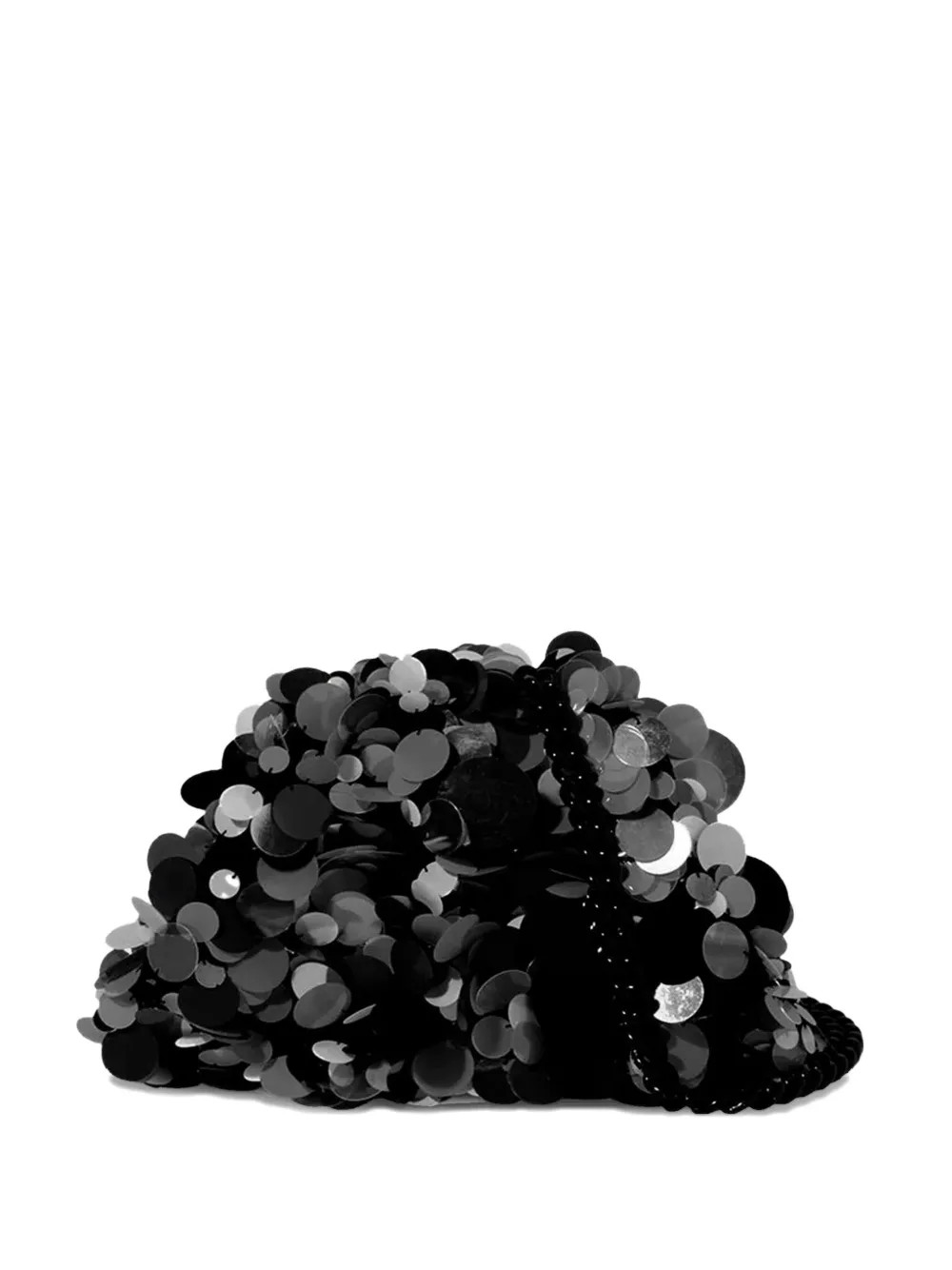 Maria La Rosa sequin-embellished Clutch Bag | Black | FARFETCH | Farfetch Global