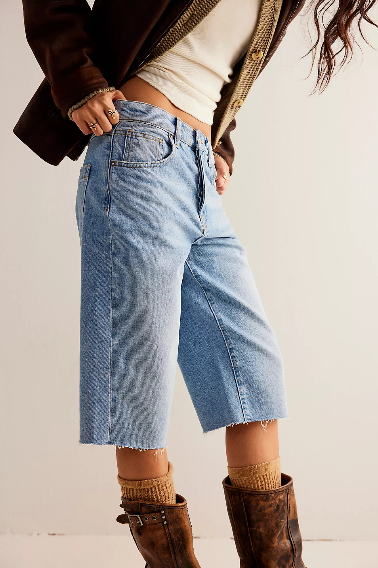 We The Free Low-Rise Relaxed Capri Jeans | Free People (Global - UK&FR Excluded)
