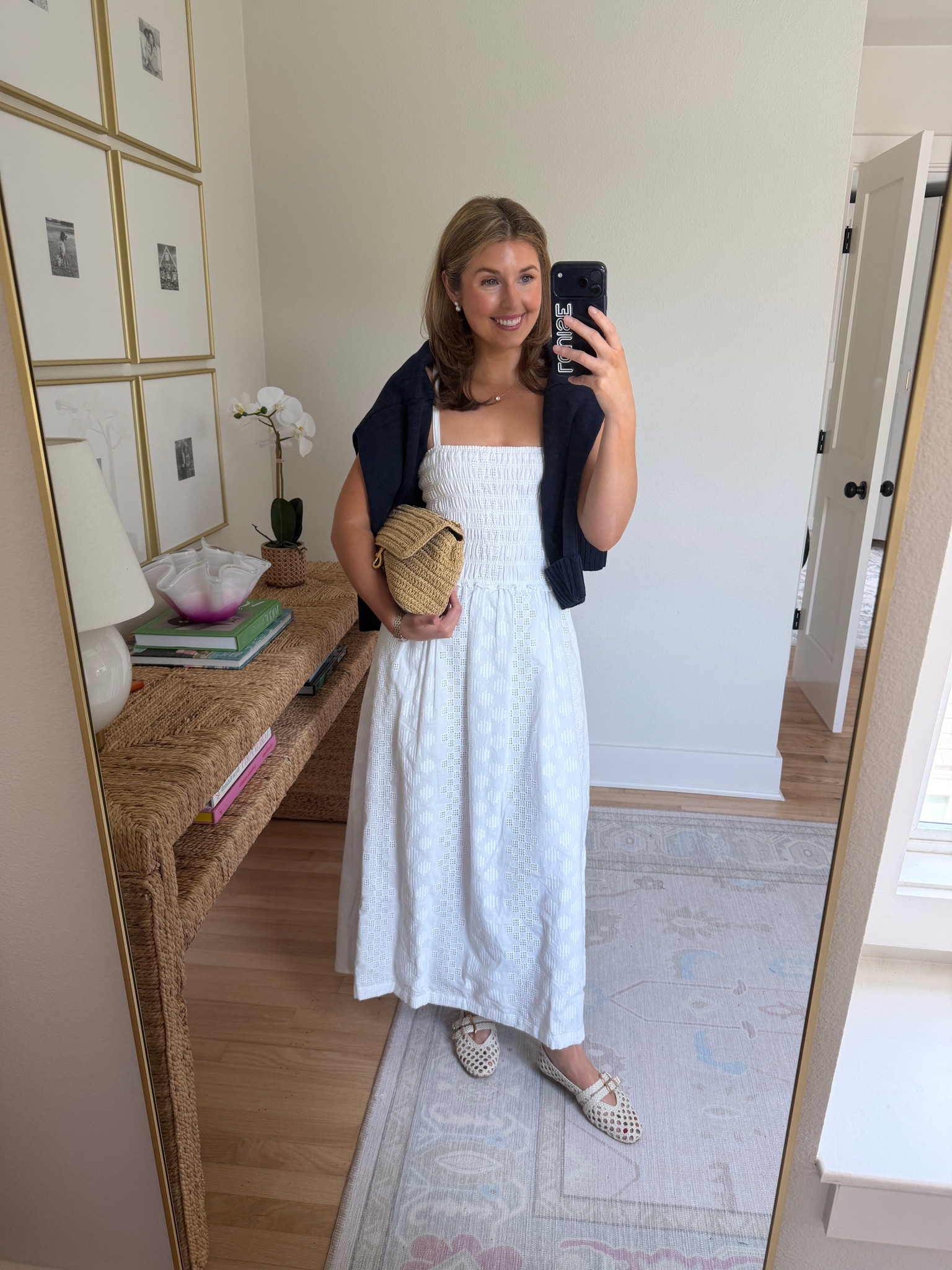 This white maxi I’ve been wearing on repeat is currently 40% off with code FOURTH! Valid through 6/26. Wearing a S