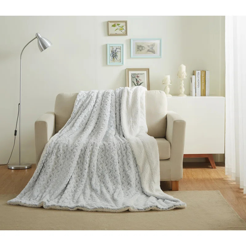 Anbritt Faux Fur Soft Throw | Wayfair North America