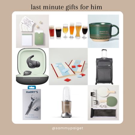 last minute gifts for him 

#LTKGiftGuide #LTKHoliday #LTKmens