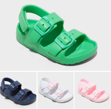 Toddler sandals on deal for $7 this weekend. We buy these nearly every season & they've held up well to serve as hand me downs too!